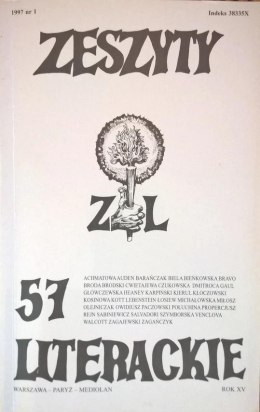 Zeszyty literackie 57 1/1997