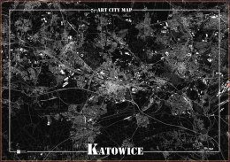Plakat dekoracyjny - Katowice