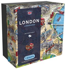 Puzzle 500 Zabytki Londynu G3