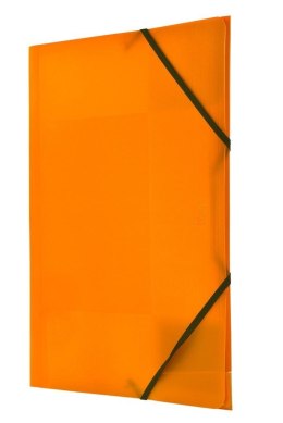 Teczka z gumką nar. A4 pomarańczowa BT624-P