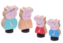 Peppa Pig - Drewniane figurki 4-pack