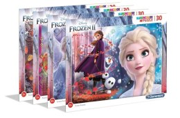 Puzzle ramkowe 30 Super Kolor Frozen 2