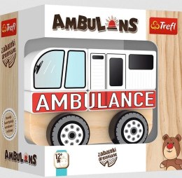 Zabawka drewniana - Ambulans TREFL