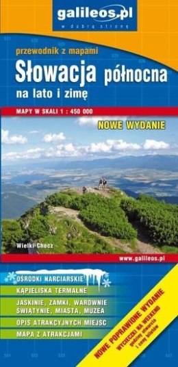 Przwodnik z mapami - Słowacja Płn. na lato i zimę