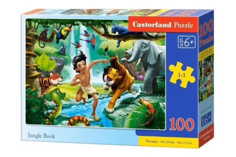 Puzzle 100 Jungle Book CASTOR