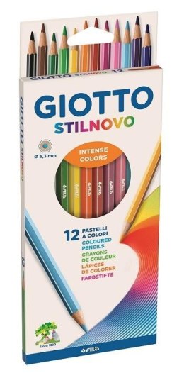 Kredki Stilnovo Intense 12 kolorów GIOTTO