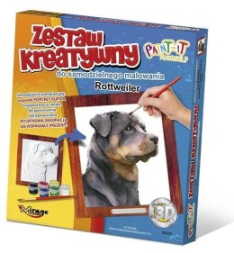 Zestaw Kreatywny do malowania - Rottweiler