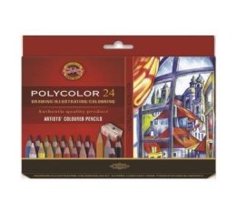 Kredki Polycolor 24 kolory