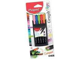 Cienkopis Graph Peps Compact 10 kolorów MAPED
