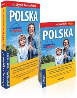 Polska najlepsze dla dzieci przewodnik+atlas+mapa