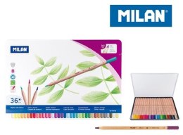Kredki ołówkowe 36 kolorów MILAN