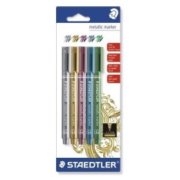 Markery metaliczne 5 kolorów STAEDTLER