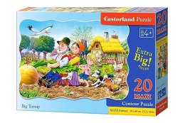 Puzzle 20 maxi - Duża Rzepka CASTOR