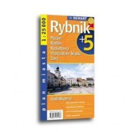 Plan miasta Rybnik +5 1:25 000 DEMART