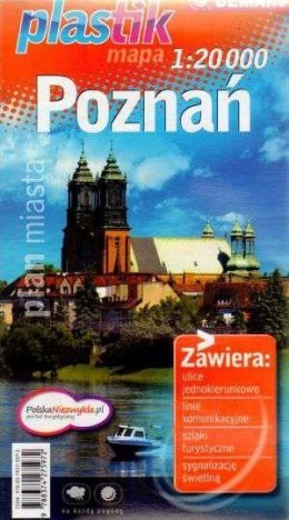Poznań Plan Miasta PLASTIK