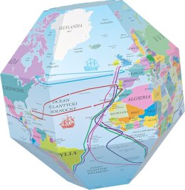 Globus 3D do składania - Odkrywca