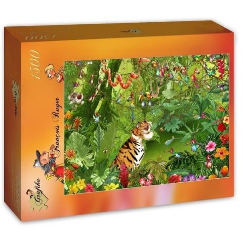 Puzzle 1500 Dżungla, Ruyer Francois