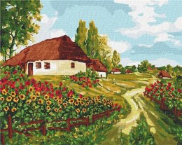 Malowanie po numerach - Ukraińskimi drogami 40x50