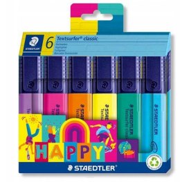Zakreślacz Textsurfer Happy 6 kolorów STAEDTLER