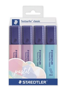 Zakreślacz Textsurfer Pastel 4 kolory STAEDTLER