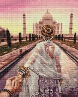 Mozaika diamentowa - Taj Mahal 40x50cm