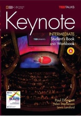 Keynote B1 Intermediate SB/WB SPLIT A + DVD NE