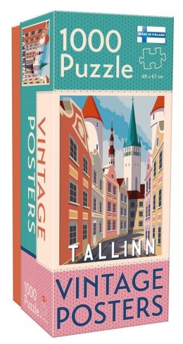 Puzzle 1000 Vintage Cities Tallinn