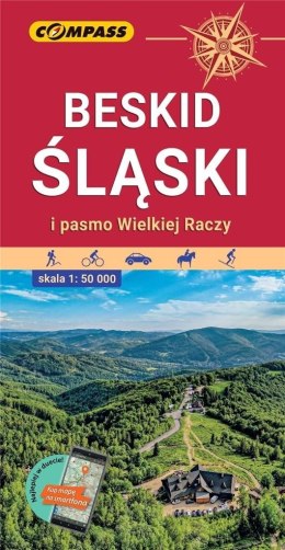 Mapa tur. - Beskid Śląski i Pasmo Wielkiej Raczy