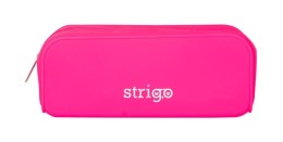 Piórnik SSC055 silikonowy prostokąt różowy STRIGO