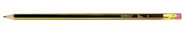 Ołówek z gumką twar.H KV050-H (12sz)