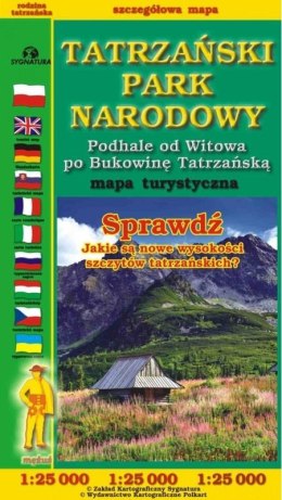 Mapa tur. - Tatrzański Park Narodowy 1:25 000