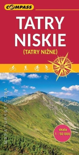 Mapa turystyczna - Tatry Niskie 1:50 000