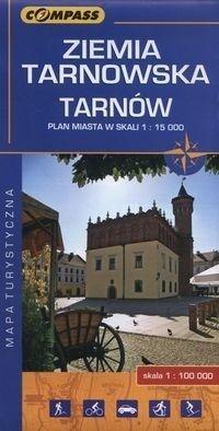 Mapa turystyczna - Ziemia Tarnowska, Tarnów