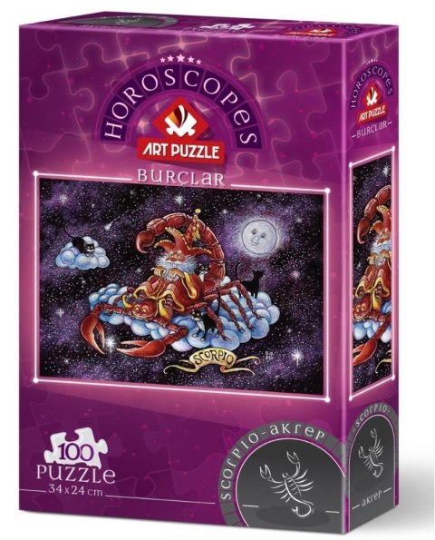 Puzzle 100 Znaki zodiaku - Skorpion