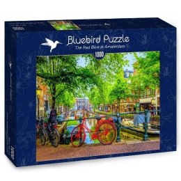 Puzzle 1000 Czerwony rower w Amsterdamie