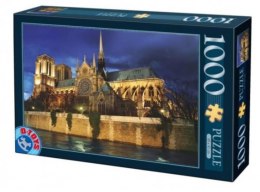 Puzzle 1000 Francja, Paryż- Katedra Notre Dame