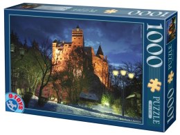 Puzzle 1000 Rumunia, Zamek Bran nocą
