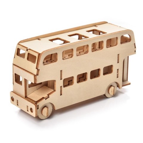 Puzzle drewniane Model 3D Autobus