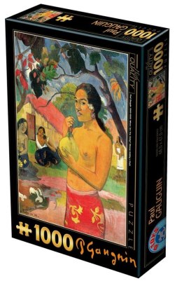 Puzzle 1000 Gauguin, Kobieta trzymająca owoc