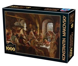 Puzzle 1000 Makovsky, Uczta weselna