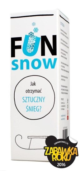 Mini eksperyment - FUN snow