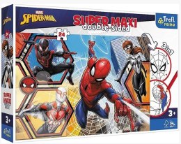 Puzzle 24 Super Maxi Spiderman wyrusza do akcji