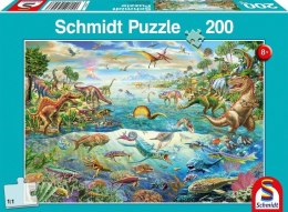 Puzzle 200 Świat dinozaurów G3