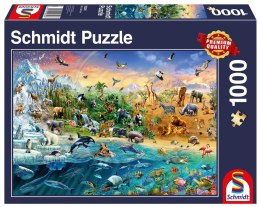 Puzzle PQ 1000 Królestwo zwierząt G3