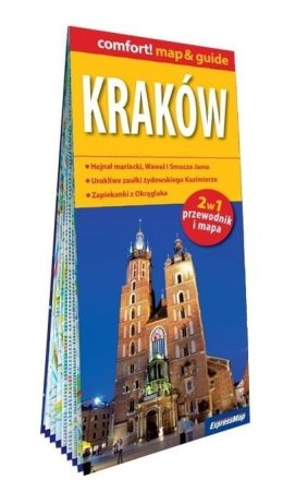 Comfort! map&guide Kraków w.2023
