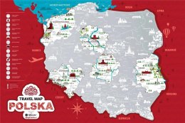 Mapa zdrapka - Travel Map Polska