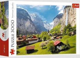 Puzzle 3000 Lauterbunnen Szwajcaria TREFL