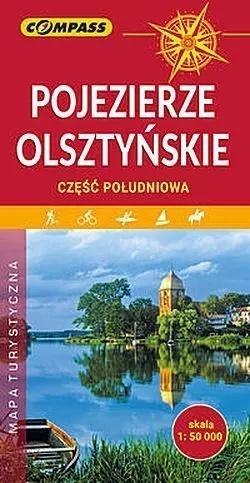 Mapa turystyczna - Pojezierze Olsztyńskie cz.poł