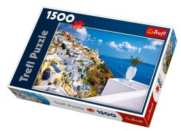 Puzzle 1500 Santorini, Grecja TREFL