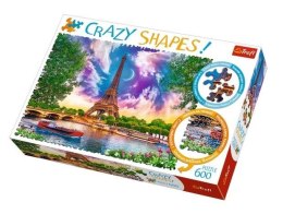 Puzzle 600 Crazy Shapes Niebo nad Paryżem TREFL